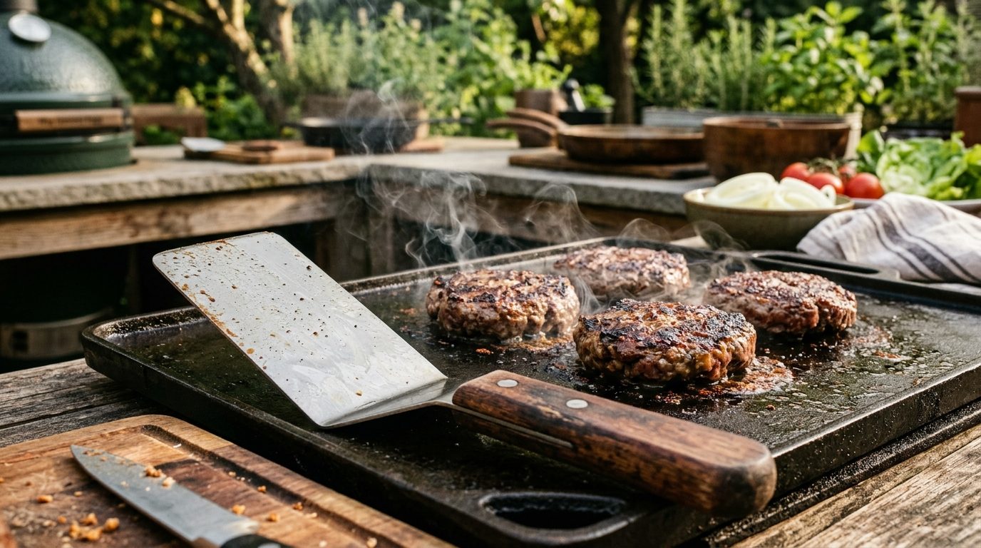 La spatule inox : guide de choix et utilisation au barbecue et à la plancha