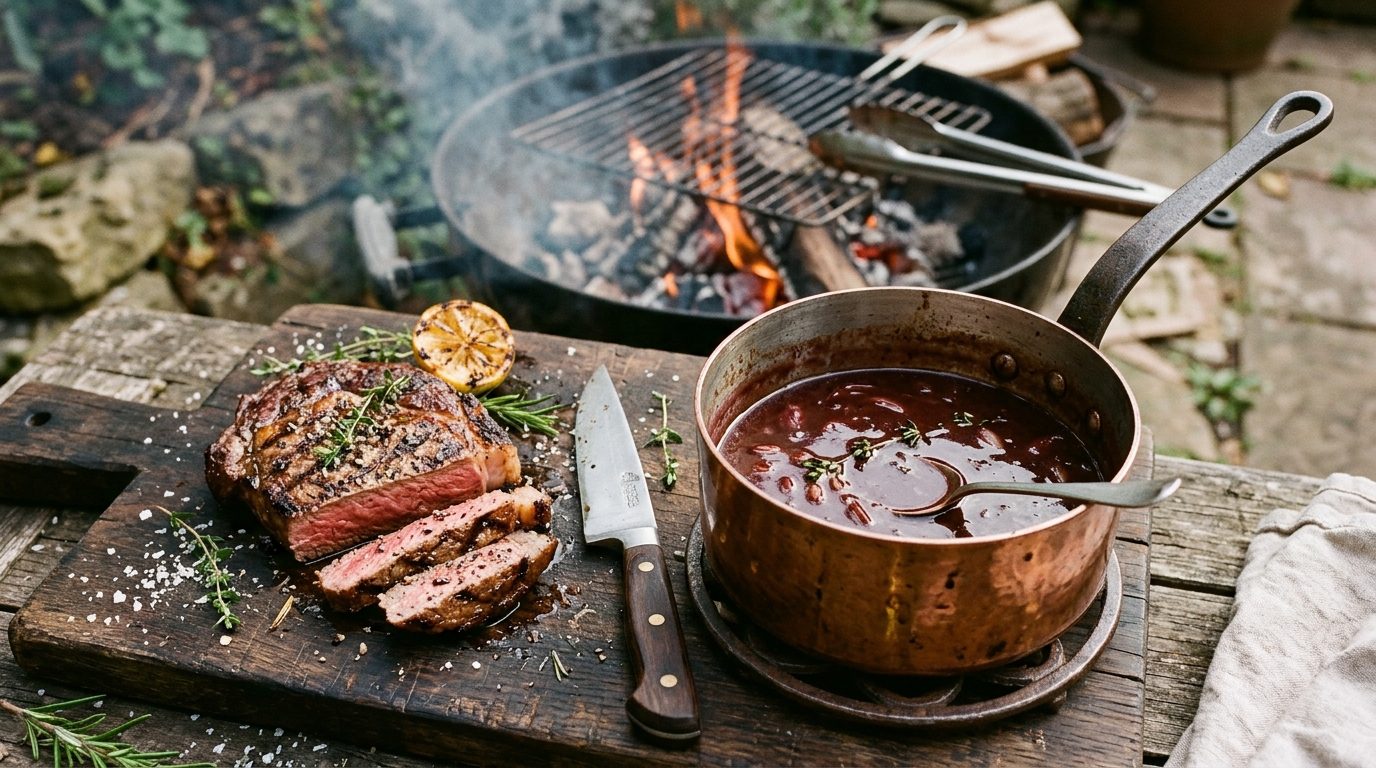 Sauce bordelaise maison : la recette incontournable pour sublimer vos grillades de bœuf