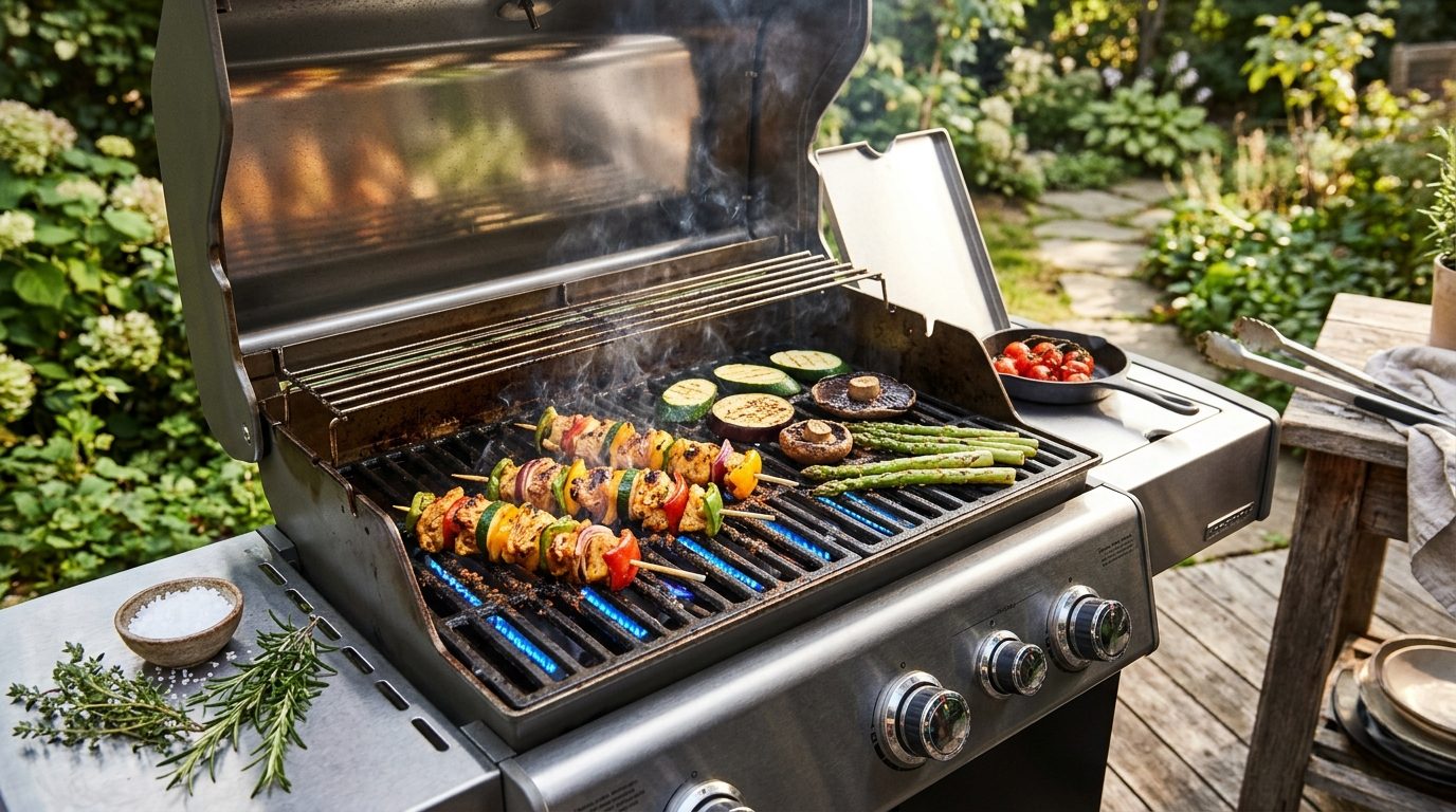 Barbecue à gaz : la réactivité et la précision au service des grillades