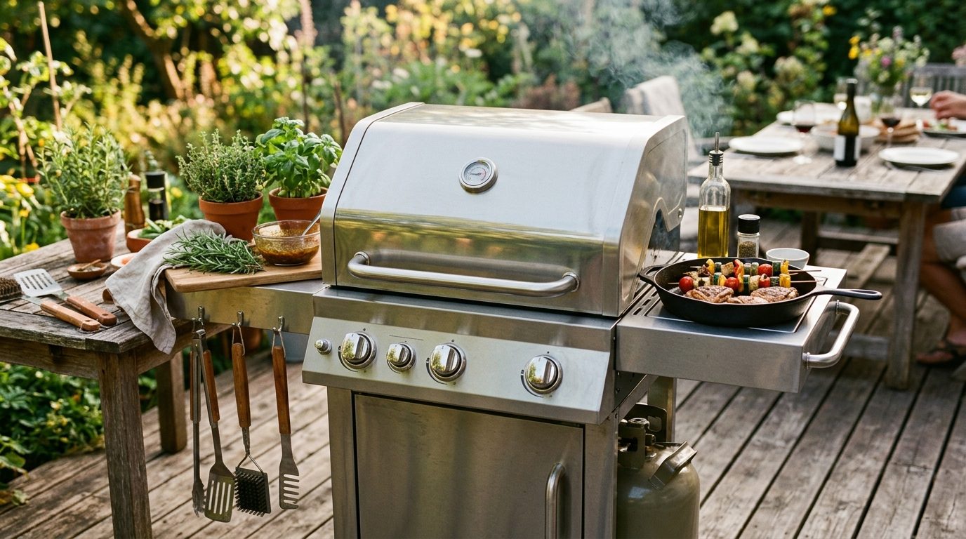 Barbecue à gaz 3 brûleurs : le juste équilibre pour la cuisine d&rsquo;extérieur