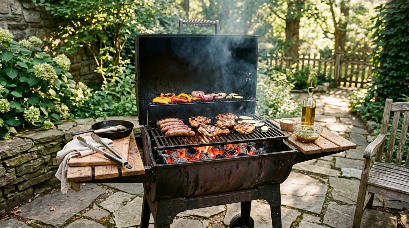 Barbecue Caracas : la cuve en fonte au service des grillades familiales