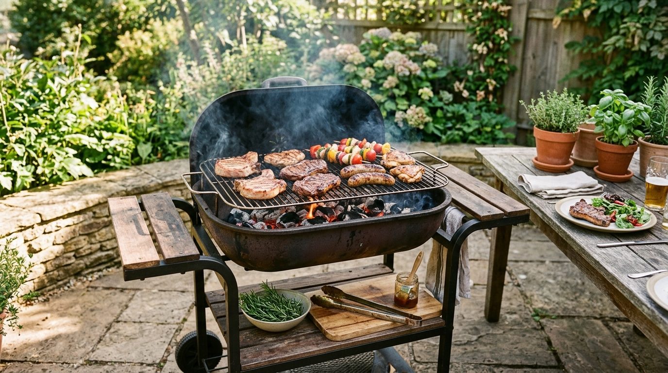 Barbecue Florence : la robustesse de la fonte au service des grillades au charbon