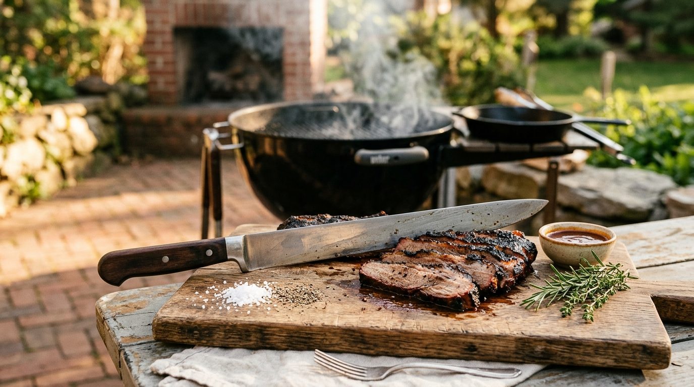 Couteau en inox pour barbecue et plancha : le guide d’achat et d’usage