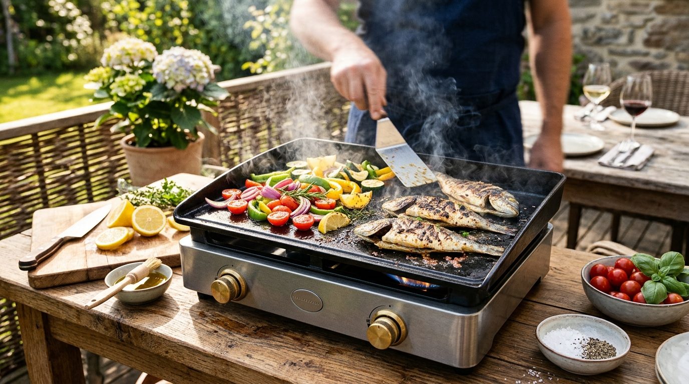 Une cuisine saine et savoureuse avec la plancha Seignosse