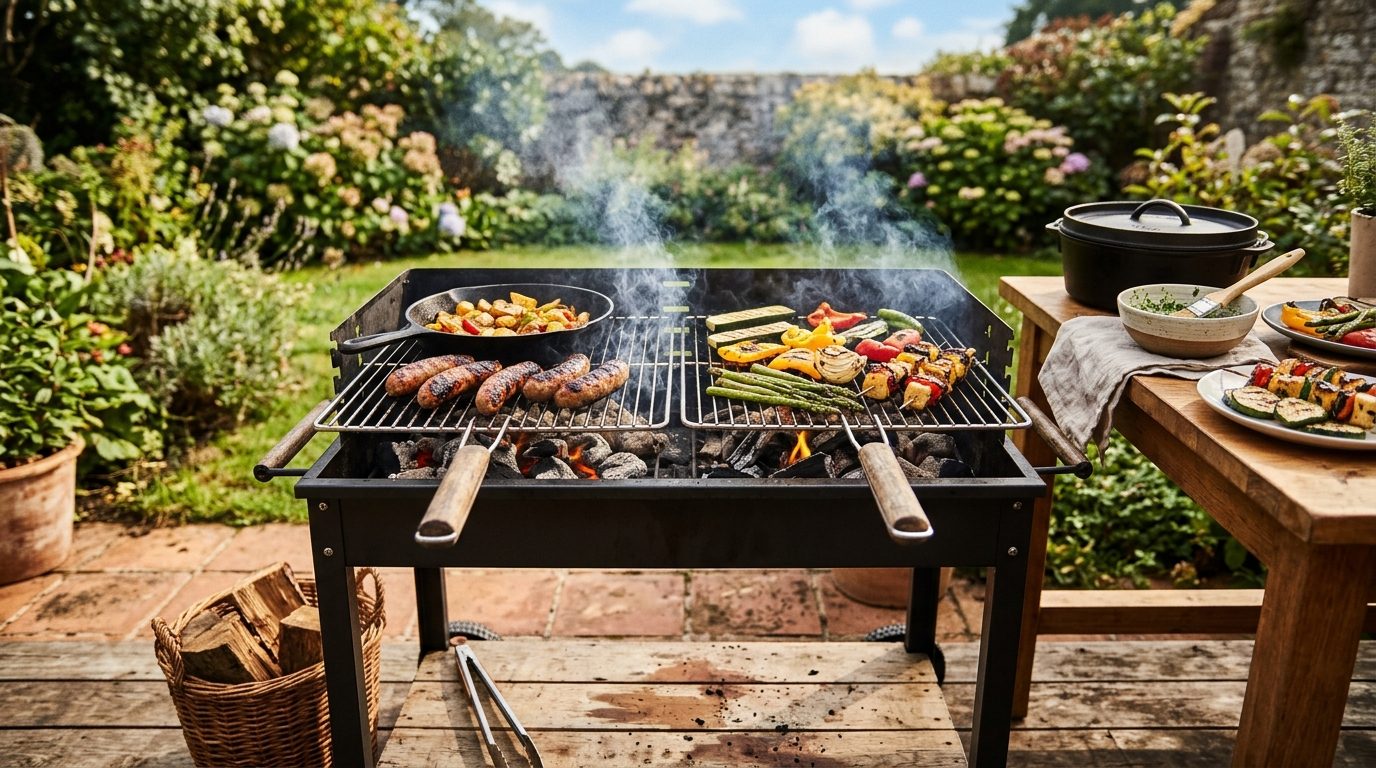 Barbecue Copenhague : notre avis sur ce grilloir à double grille modulable