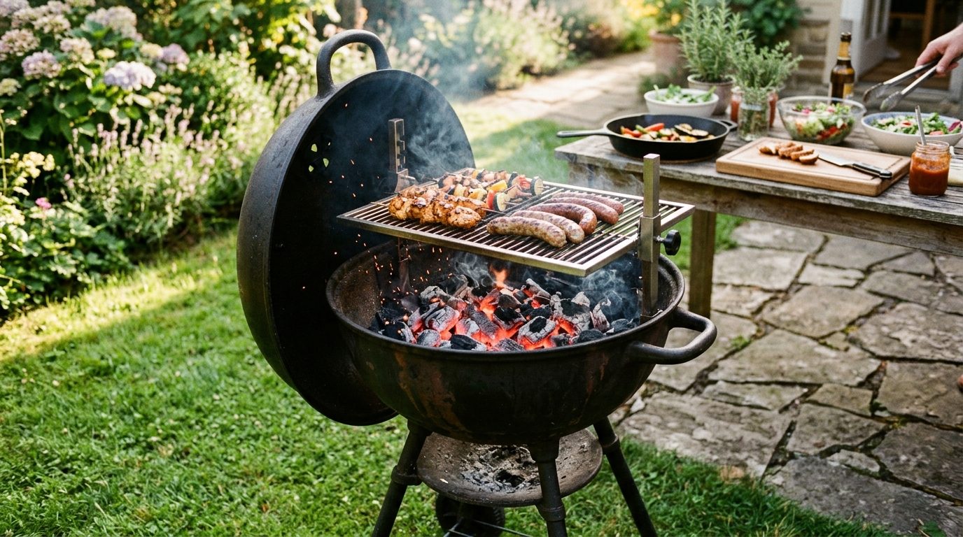 Barbecue Florence : le grilloir en fonte robuste et accessible