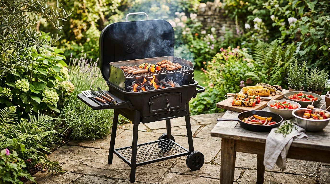 Barbecue Athènes : la cuisine au charbon pratique, mobile et savoureuse