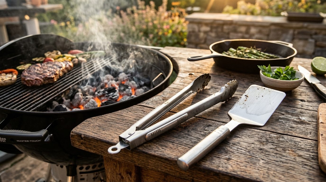 Cuisiner comme un chef avec les bons ustensiles de barbecue