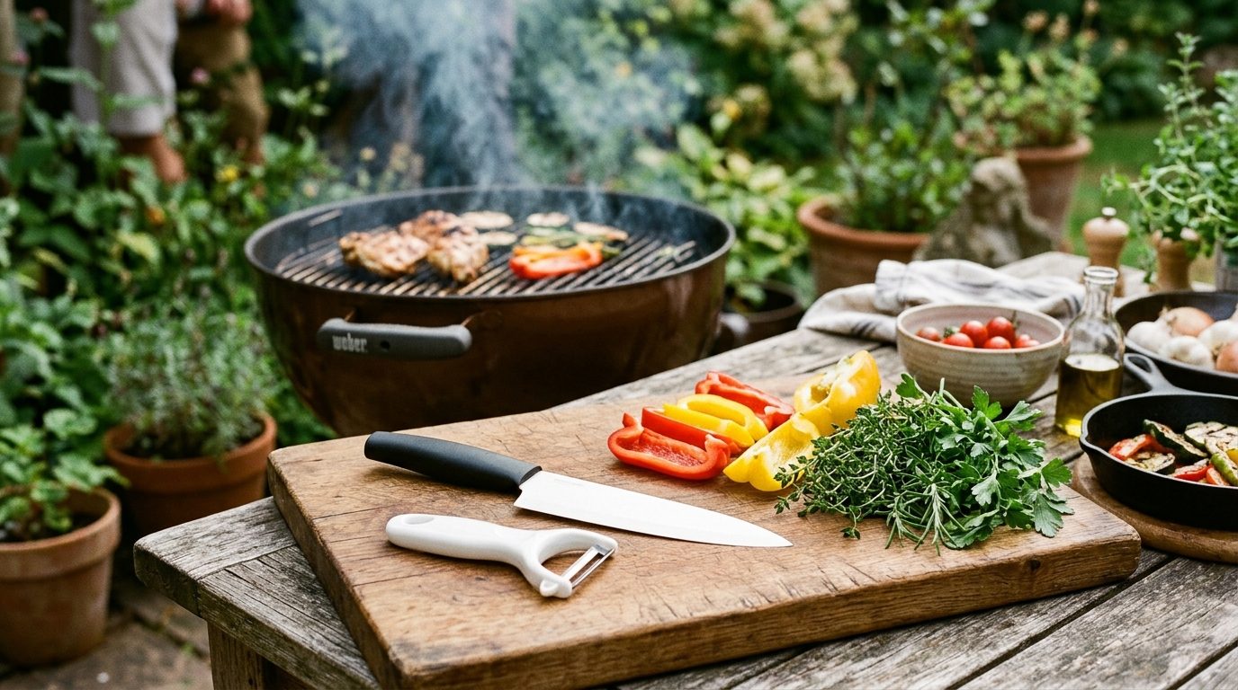 Lame céramique au barbecue : avantages, limites et conseils pour vos découpes